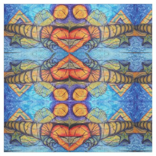 Surreal Fantasy Design Fabric