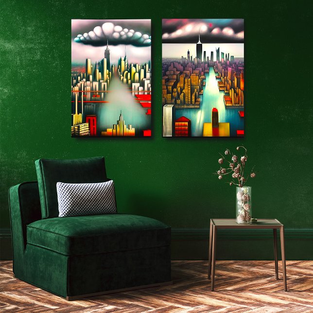 Surreal Fauvism Futurism Abstract Art - Pares #10B (Creator Uploaded)