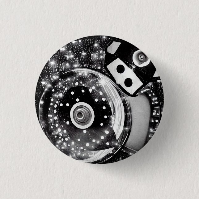 Surreal Film Reel Button (Front)