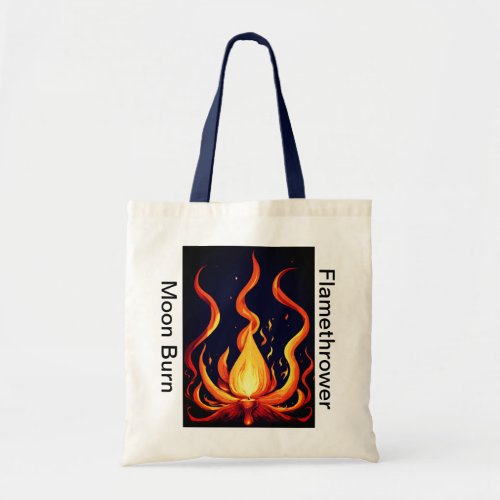 Surreal Flame Vector Art _ 4K Render for _ Tote Bag