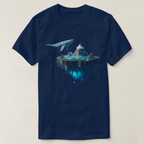 surreal floating island T_Shirt
