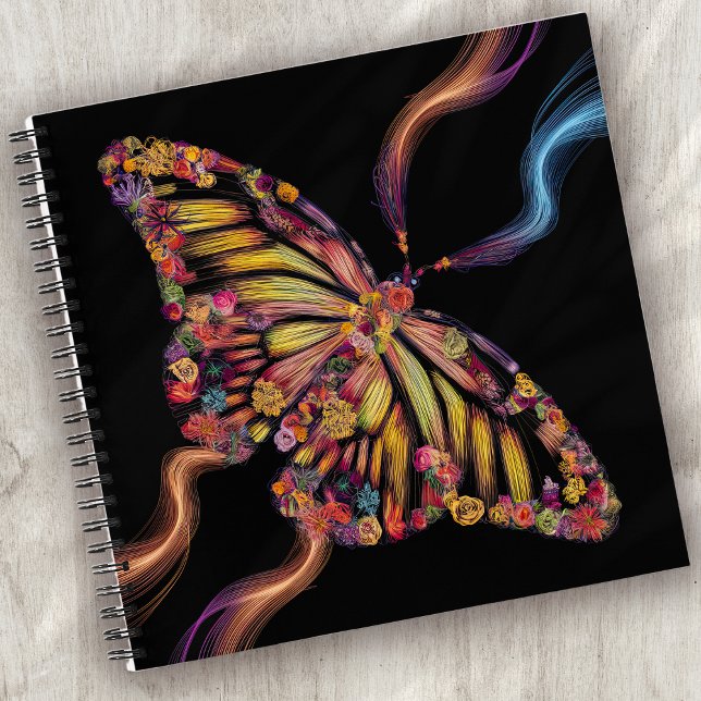Surreal Floral Butterfly Notebook (Creator Uploaded)