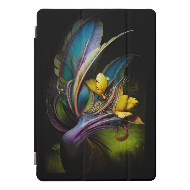Surreal flowers iPad pro cover (Front)