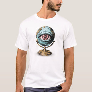 Surreal Globe Vision – The Eye of Perception T-Shirt