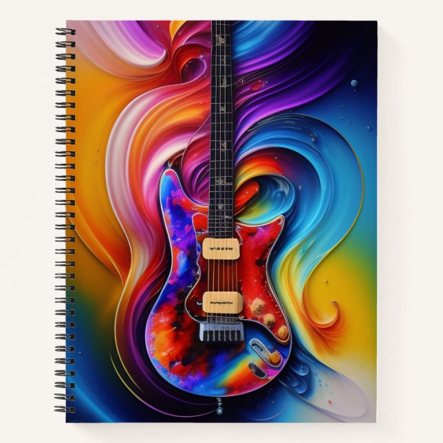 Surreal Guitar Notebook (Front)
