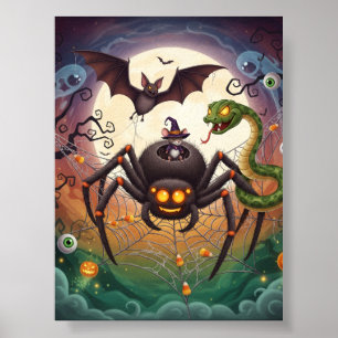 Surreal Halloween Poster