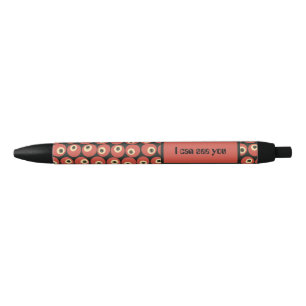 Surreal Halloween Retro Eyeball Grid Pen