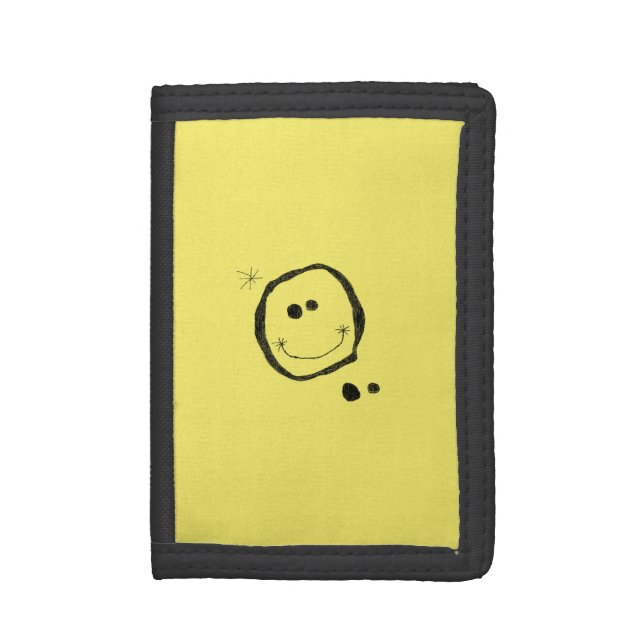 surreal happy face wallet (Front Vertical)