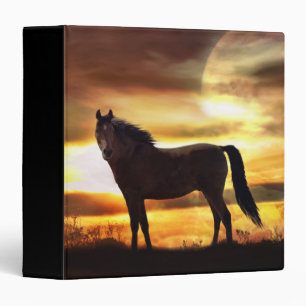 Surreal Horse and Moon Binder