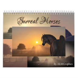 Surreal Horses 2.0 - customizable Calendar