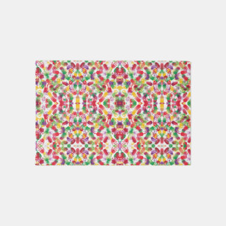 Surreal Ice Pop Splatter Rug