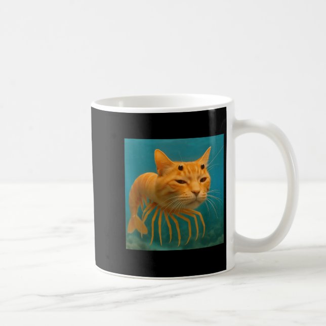 Surreal Italian Brainrot Meme Trippi Troppi Funny  Coffee Mug (Right)