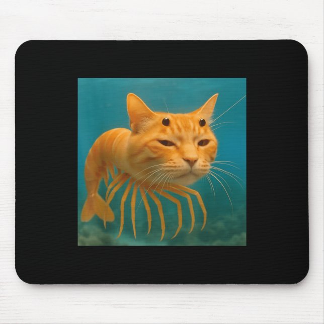 Surreal Italian Brainrot Meme Trippi Troppi Funny  Mouse Pad (Front)