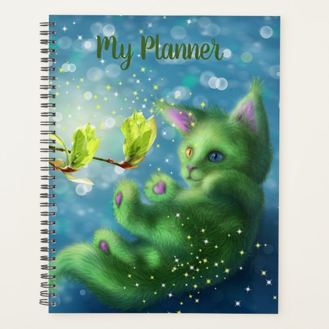 Surreal Kitten Planner (Front)