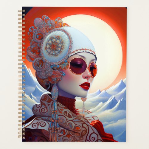 Surreal Lady Fantasy Art Planner