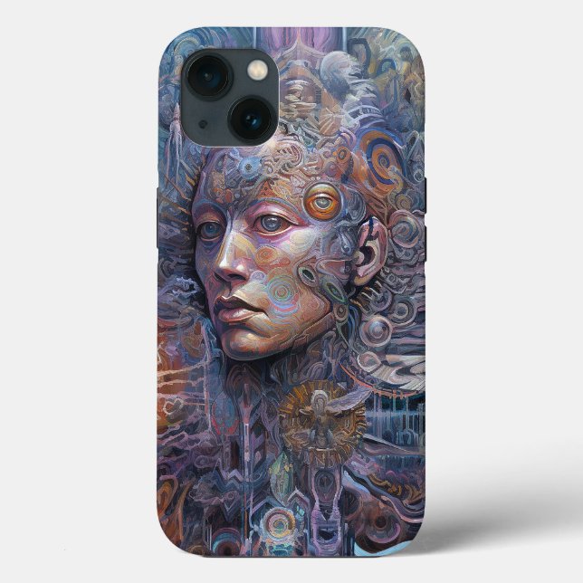 Surreal Man Visionary Art Case-Mate iPhone Case (Back)