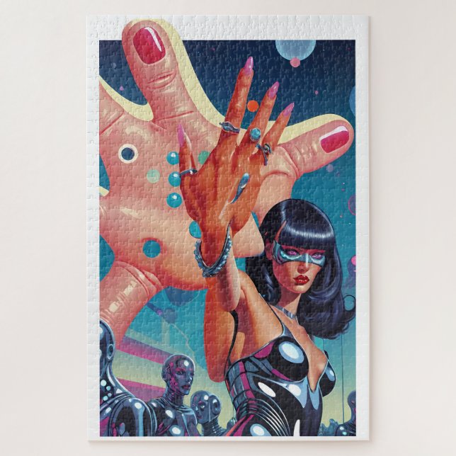 Surreal Marriage Proposal Jigsaw Puzzle (Vertical)