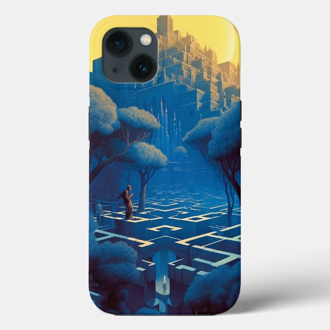 Surreal Maze City Case-Mate iPhone Case (Back)
