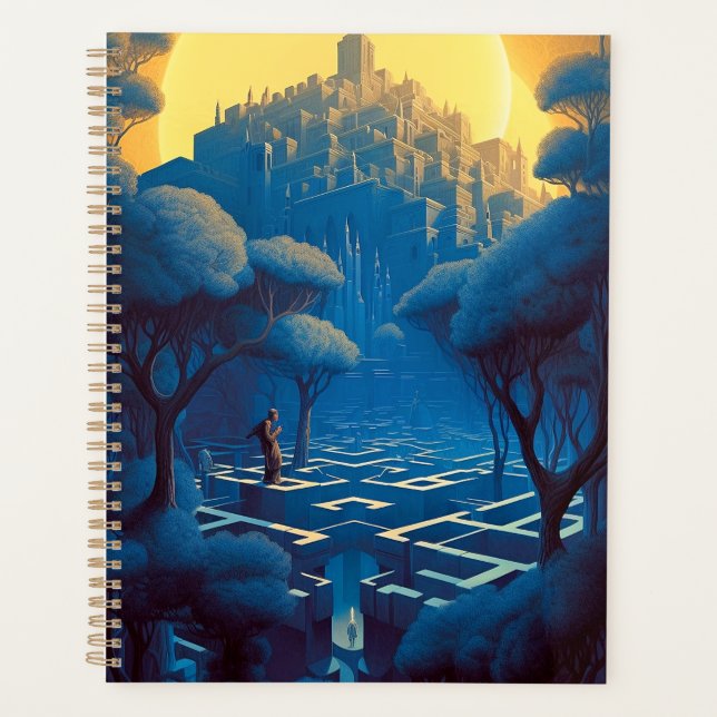 Surreal Maze City Planner (Front)