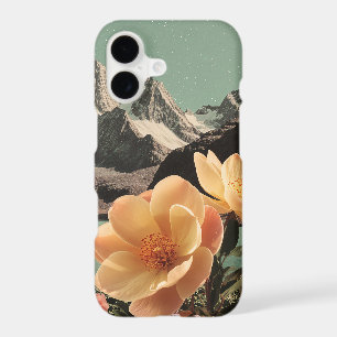 Surreal Mountain Landscape With Blooming Flowers iPhone 17 Case