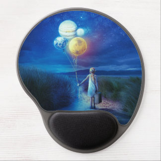 Surreal Moving to Her Future  Gel Mouse Pad