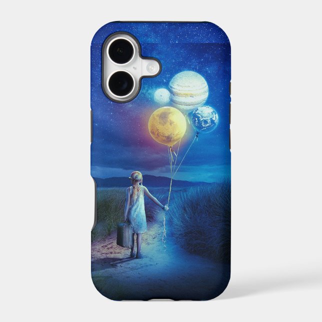Surreal Moving to Her Future  Iphone Case (Back)