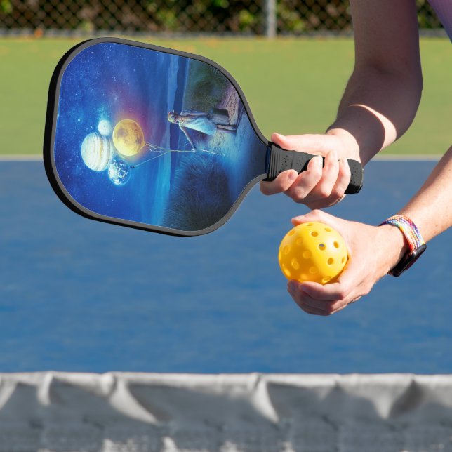 Surreal Moving to Her Future  Pickleball Paddle (Insitu)