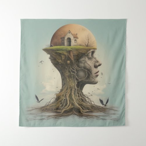 Surreal Nature Tapestry