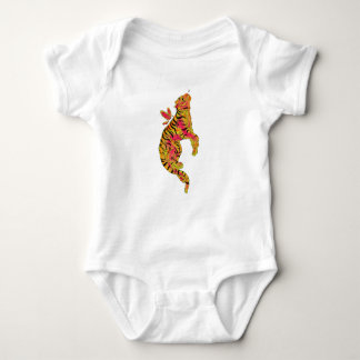 Surreal Neon Tiger Baby Bodysuit