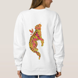 Surreal Neon Tiger Sweatshirt
