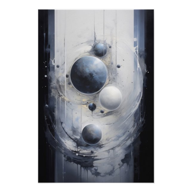 Surreal Orbit Poster (Front)