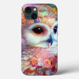 iPhone 13 Series Liquid Silicone Case Cover – Hanging Owl