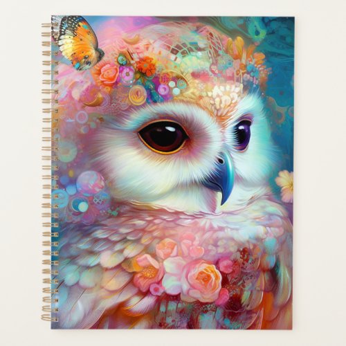 Surreal Owl Fantasy Art Planner