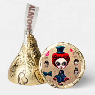 Surreal Painted Circus Top Hat Clown Doll Hershey®'s Kisses®