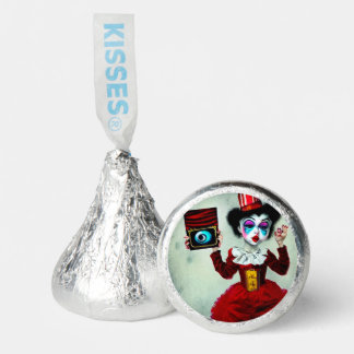 Surreal Painted Crying Clown Doll Hershey®'s Kisses®