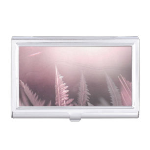 Surreal Pink Landscape Business Card Case