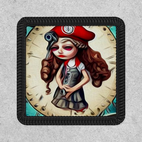 Surreal Pirate Girl Patch