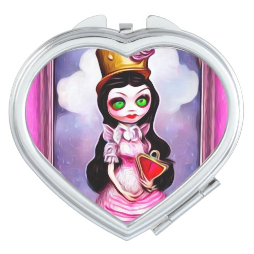 Surreal Pop Hatter Doll Compact Mirror