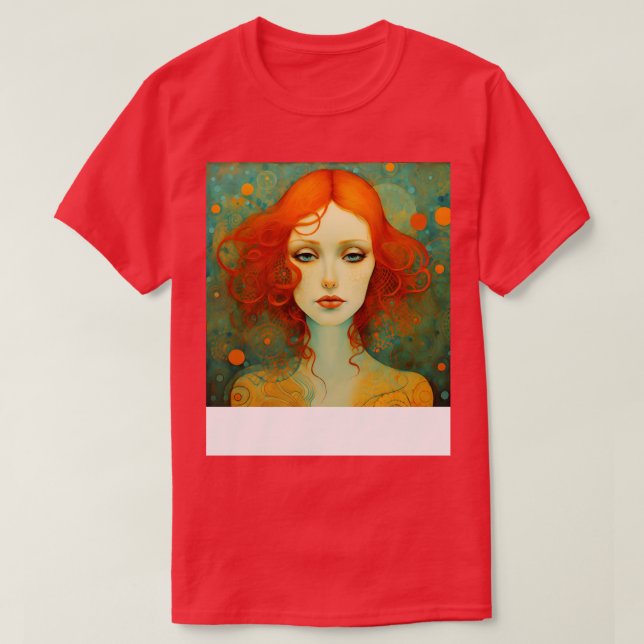 Surreal Redhead 3 T-Shirt (Design Front)