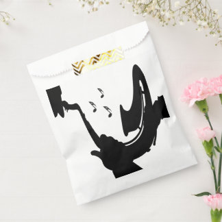 Surreal Saxophone Play Favor Bag