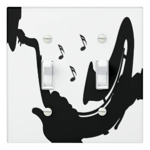 Surreal Saxophone Play Light Switch Cover