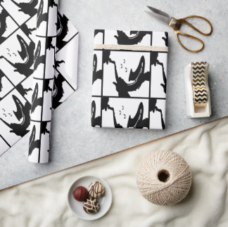 Surreal Saxophone Play Wrapping Paper