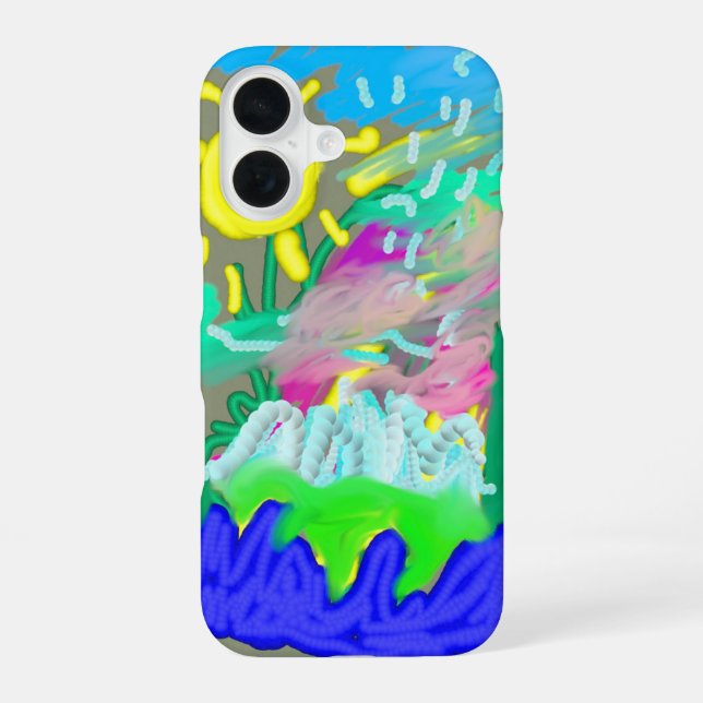 Surreal Scape Iphone Case (Back)