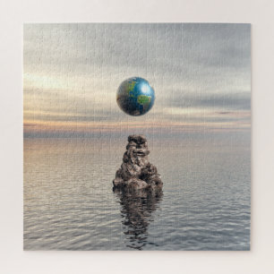 Surreal Sea Scene Jigsaw Puzzle