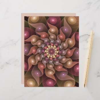 Surreal Shiny Flower Modern Abstract Fractal Art by GabiwArt at Zazzle