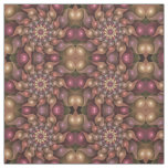 Surreal Shiny Flower Modern Abstract Fractal Art Fabric