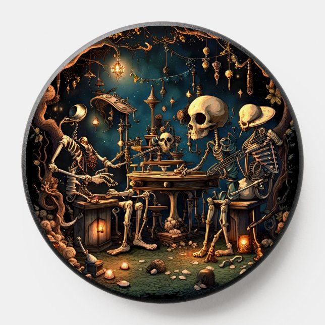 Surreal Skeletons III PopSocket (Popsocket)