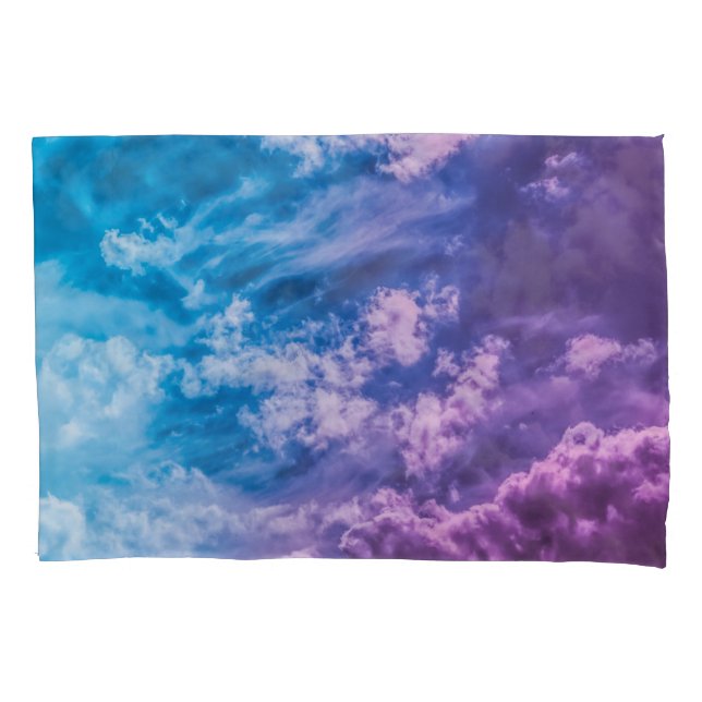 Surreal sky, dreamy abstract art. pillow case (Front)