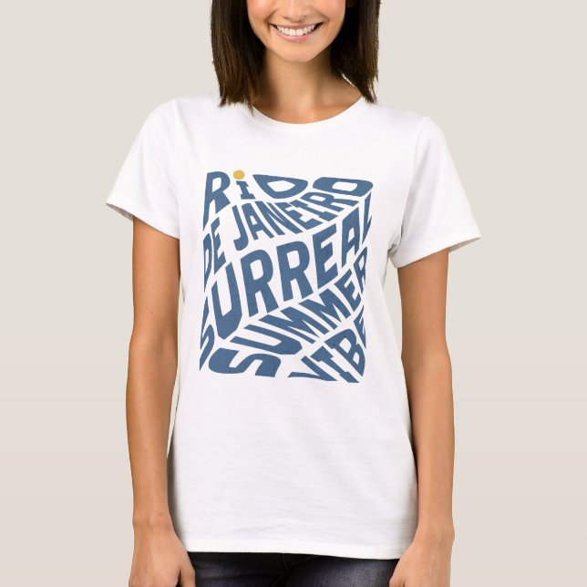 Surreal Summer Vibe T-Shirt (Front)