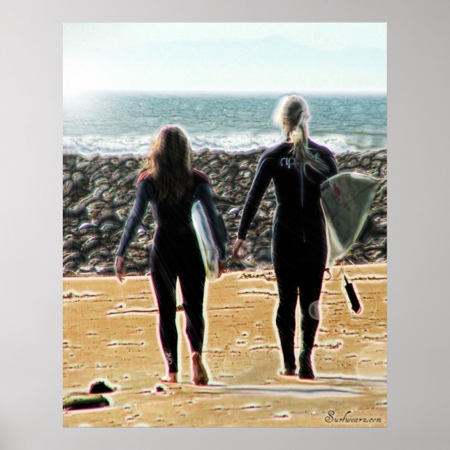 Surreal Surfing Safari Poster 1 (Front)